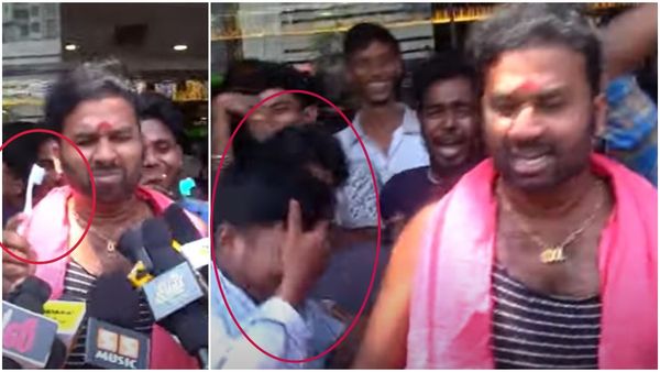 “Disgusting!” Cool Suresh Brushes His Teeth And Spits On Fans During Rudhran FDFS
