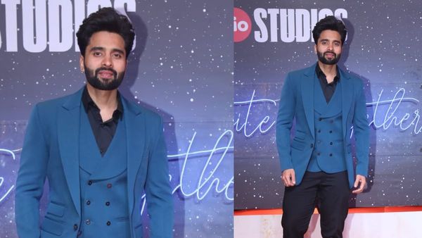 Actor-Producer Jackky Bhagnani Charms Through The Red Carpet At An Event In Mumbai. SEE PICS