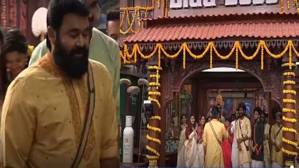 Bigg Boss Malayalam 5: Quarrels Forgiven; Mohanlal Arrived At The BB House To Witness A Spectacular Vishu