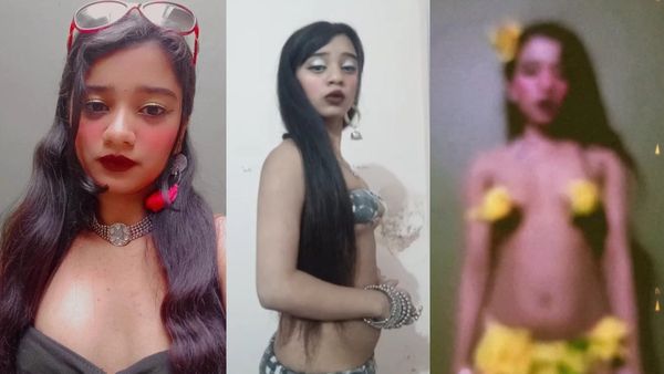 Delhi Metro Girl Rhythm Chanana Goes Topless As She Poses With Tissues; Netizens Call Her ‘Sasti Urfi Javed’