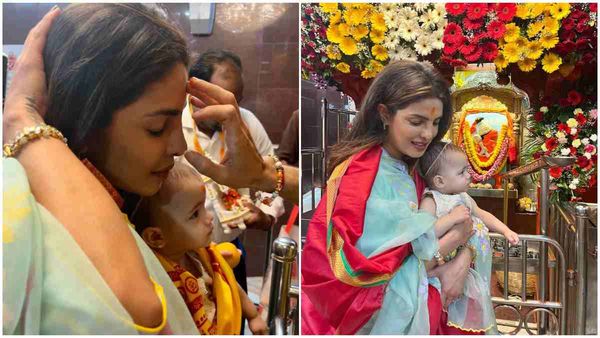 Priyanka Chopra’s Daughter Malti Marie’s First India Trip ‘Completed’ With Siddhivinayak’s Blessings (PICS)