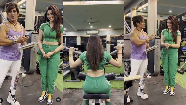 Meet Urvashi Rautela's New Gym Buddy Yash Birla; Their Workout Video Will Surely Inspire You