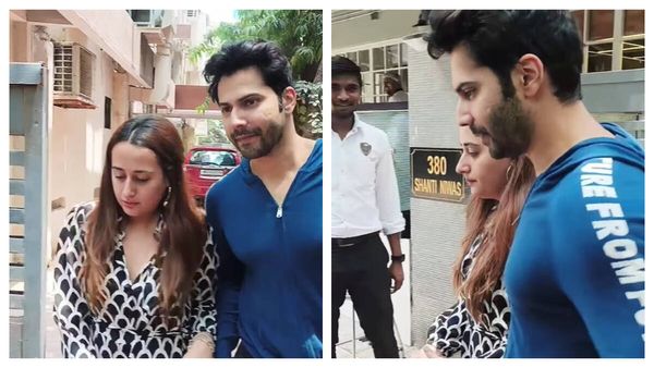 Varun Dhawan-Natasha Dalal’s Clinic Visit Spark Pregnancy Rumours; Netizens CONGRATULATE The Couple In Advance
