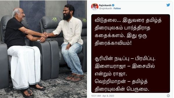 Rajinikanth Appreciates Vetrimaaran After Watching Viduthalai; Says ‘Tamil Film Industry Has Never Seen..’
