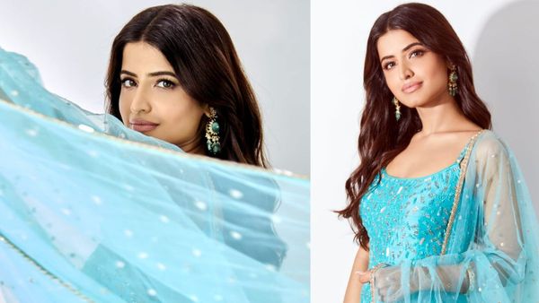 Kisi Ka Bhai Kisi Ki Jaan Actress Vinali Bhatnagar Oozes Elegance In Blue Sharara Suit, Fans Call Her ‘SUNDAR'