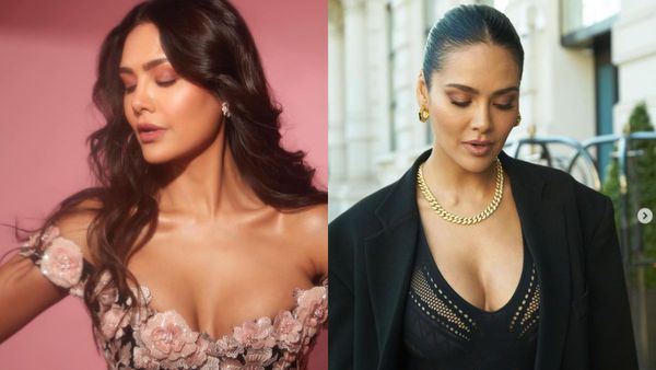 Esha Gupta Drops HOT Pics In Cleavage-Baring Thigh-High Slit Lace Gown; Check Out Diva's Glamourous PHOTOS