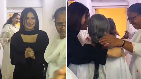 Mahira Sharma Gives A Warm Hug To Sidharth Shukla's Mom; Sid Hearts Can't Keep Calm