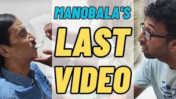 Manobala's Last Video Makes His Fans Emotional; Says 'It's Painful To See.. Tears Are Uncontrollable When..'