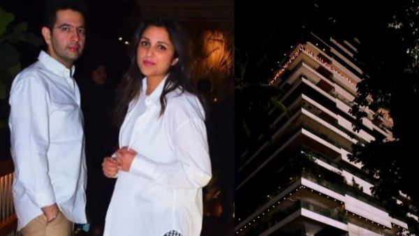 Ahead Of Rumoured Engagement With Raghav Chadha, Parineeti Chopra's Mumbai Home Decorated With Lights. WATCH