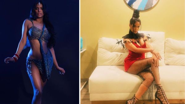 Poonam Pandey Flaunts Her Toned Legs In Red Short Dress, Leaves Fans Wanting For More. Check Out Her SEXY Pics