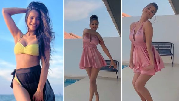 Poonam Pandey Causes Social Media Meltdown As She Shows Off Dance Moves In BOLD Cleavage Baring Short Dress