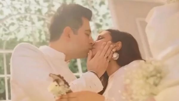 Parineeti Chopra-Raghav Chadha DREAMY Engagement Video Scream LOVE; Couple Seal The Deal With A Kiss
