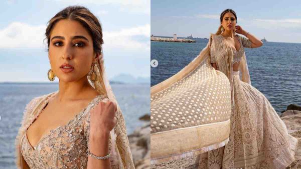 TROLLS Ask Sara Ali Khan ‘Cannes Gayi Hain Ya Shaadi Pe' As She Wears Lehenga For Her Red Carpet Debut