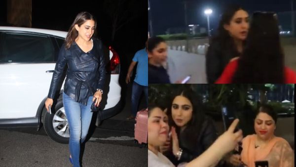 VIDEO: Sara Ali Khan Leaves For Cannes 2023 To Make Her Red Carpet Debut; Gets Mobbed At The Airport