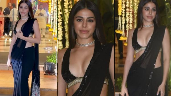 Did She Actually Slid…: Alaya F TROLLED For Revealing Her CLEAVAGE In BOLD Saree At Madhu Mantena’s Reception