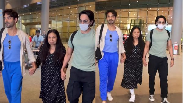 Ayushmann-Aparshakti Hold Their Mother's Hand In A Video, Makes Netizens EMOTIONAL, Hail Them As ‘Good Sons'