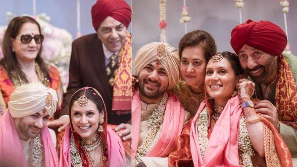 Dharmendra's FIRST Wife Prakash Kaur, Sunny's Wife Pooja, Tania- Deol Bahus' RARE PICS At Karan-Drisha Wedding