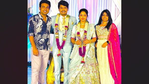 Jabardasth Comedian Kevvu Karthik Ties The Knot; Actor Get Up Srinu & Others Attend The Wedding, SEE PIC HERE!