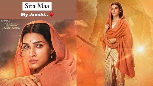 Kriti Sanon Shares A Picture Of Janaki From Adipurush And Her Jaan; CHECKOUT