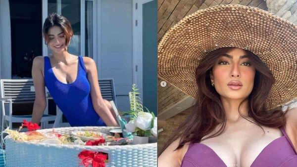 Palak Tiwari Turns Up The Heat In A Black Swimsuit While Relaxing By The Sea; Check Out Her Gorgeous Pics