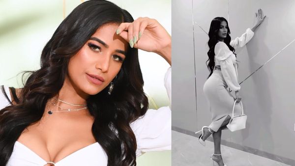 Poonam Pandey Flaunts Killer Curves, SEXY Cleavage In A Deep-Neck Top & Slit Skirt. Watch HOT Video