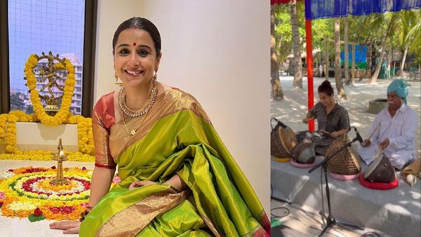 Vidya Balan Impresses Everyone With Her Skills Of Playing Indian Drums & It's Unmissable