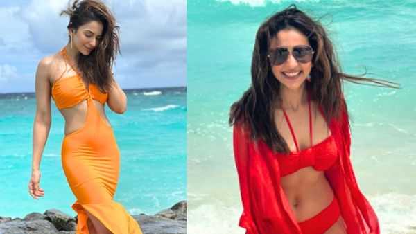HOT! Rakul Preet Singh Sets Internet Ablaze With Red Bikini Pics From Maldives; Fan Says: Samandar Me Aag..