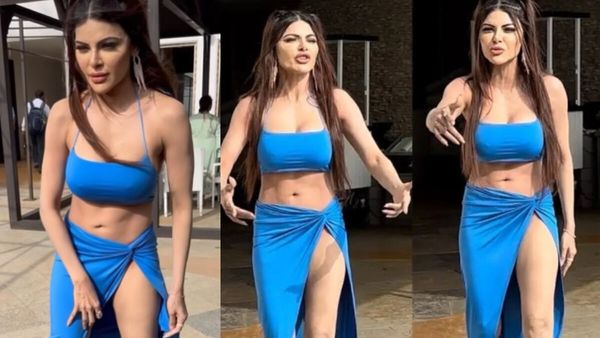 Sab To Dikh Raha…: Netizens BRUTALLY Troll Sherlyn Chopra As She Tries To Keep Her Sarong In Place: VIDEO