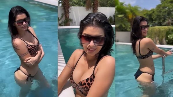 Sonali Raut Raises Mercury With Her SEXY Pool Pics In RACY Leopard Print Bikini; Check Out VIRAL Video