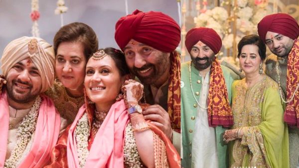 When Your Husband Is Cheating..: Netizens Feel Sunny Deol’s Wife Pooja Is Unhappy In Son Karan’s Wedding Pics