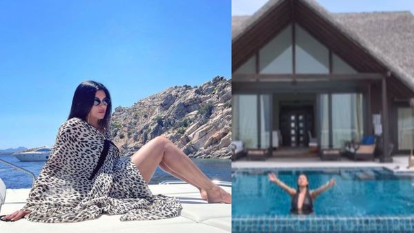 Sushmita Sen Drops Sultry Video In Deep-Neck Monokini As She Takes Dip In Pool; Fans Call Her ‘HASIN’