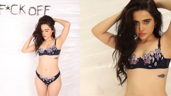 Sherlyn Didi Aaj Kal Competition…: Netizens React As Urfi Javed Soars Temperature In A SEXY Black Printed Biki