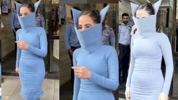 Urfi Javed’s LATEST OUTLANDISH Outfit Seeks HILARIOUS Reactions; Netizens Say ‘Dhakna Chalu Kiya To…’