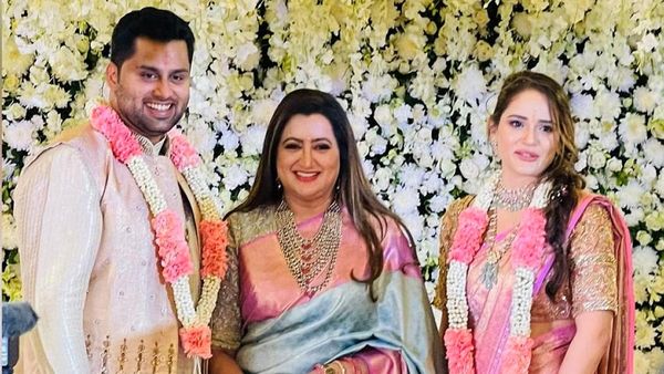 Abishek Ambareesh & Aviva Bidapa Wedding: Couple Tie The Knot In Vokkaliga Tradition; Rajinikanth, Etc Attend