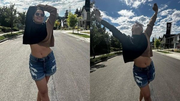 Anasuya Bharadwaj Makes Her Fans 'Sleepless In Seattle'; Shares SEXY Pictures In Shorts & Crop Top