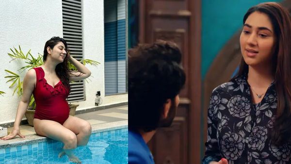 Hamari Sanskari Priya Ese...: Bade Achhe Lagte Hain 3's Disha Parmar Flaunts Baby Bump In Monokini. Fans React