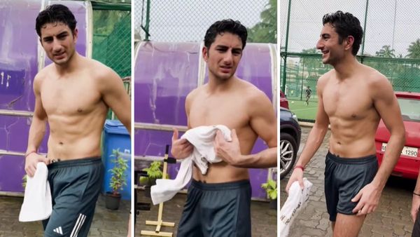 Saif Ki Xerox Copy: Netizens DROOL Over Ibrahim Ali Khan's HOT BOD As He Flaunts Toned Abs In Rain Post Match