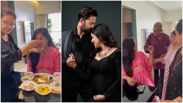 Actress-Wife Of Tejasswi’s Naagin 6 Co-Star Flaunts Baby Bump At Bengali Baby Shower; Relishes Yum Food