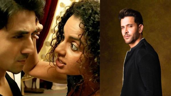 Kangana Ranaut Drags Hrithik Roshan Refuting Reports Of Kissing Vir Das Till His Lips Bled: Maine Bechare..