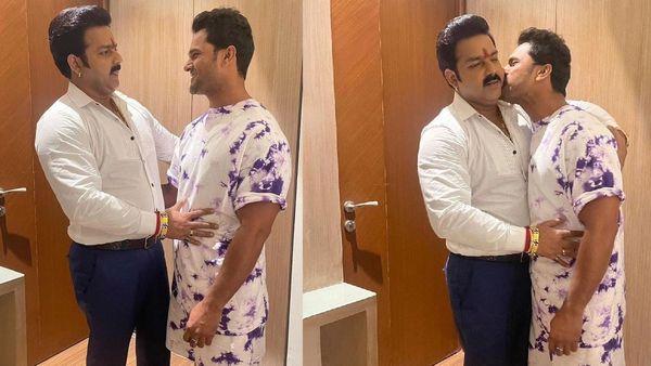 Filmfare Femina Bhojpuri Icons: Khesari Lal Yadav Hugs Rival Pawan Singh; Latter’s Reaction Goes Viral