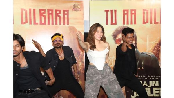 Jailer Tamannaah Bhatia Launches Kaavaalaa's Hindi Version Tu Aa Dilbara In Style