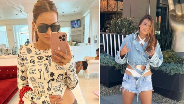 Nia Sharma Flaunts Cleavage In BOLD Cut-Out Monokini & Unzipped Hotpants; See SEXY Pics