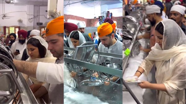 TROLLED: Parineeti Chopra, Raghav Chadha Perform Seva At Golden Temple; Netizens Say, Punya Ka Kam Par Dikhave