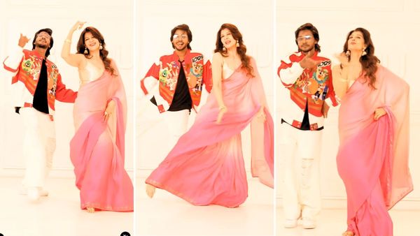 Salman Khan's 63-Year-Old Ex Turns Desi Barbie As She Shows Off Her SIZZLING Dance Moves In Pink Saree. VIDEO