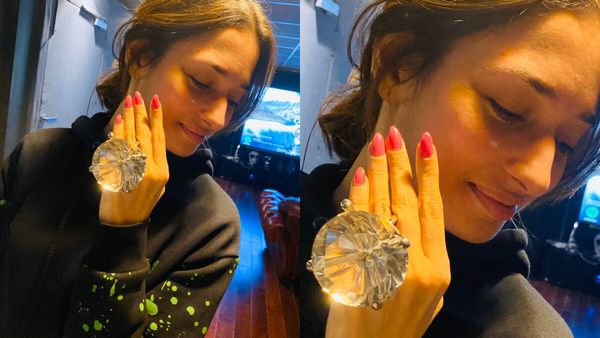 Picture Of Tamannaah Bhatia Sporting Huge Diamond Ring Goes Viral, Guess Who Gifted Her?