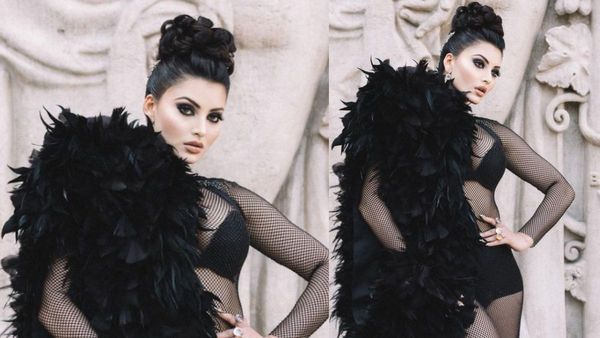 HOT Pics: Urvashi Rautela Flaunts Busty Assets In Black Netted Outfit At Paris Fashion Week, Fans Go 'Waaoo'