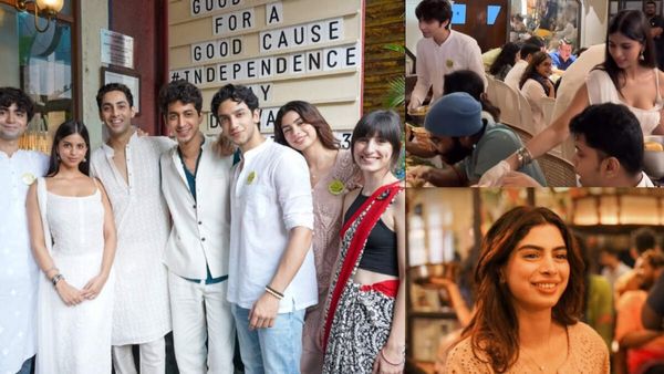 I-Day Celebration: Suhana Khan, Khushi Kapoor & Archies Co-Stars Serve Food at Restaurant; See VIRAL Pics