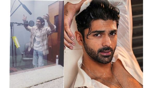 Taha Shah Badussha Shares A Glimpse of Himself Dubbing For Upcoming Project on Social Media