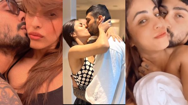 Prateik Babbar Shares Steamy Kisses With GF Priya Banerjee As They Celebrate 3 Years Of Togetherness: VIDEO