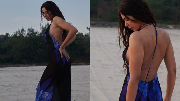 Sonam Bajwa's BOLD Photoshoot In A Blue Backless Dress Turns Up The Mercury; See VIRAL Pics